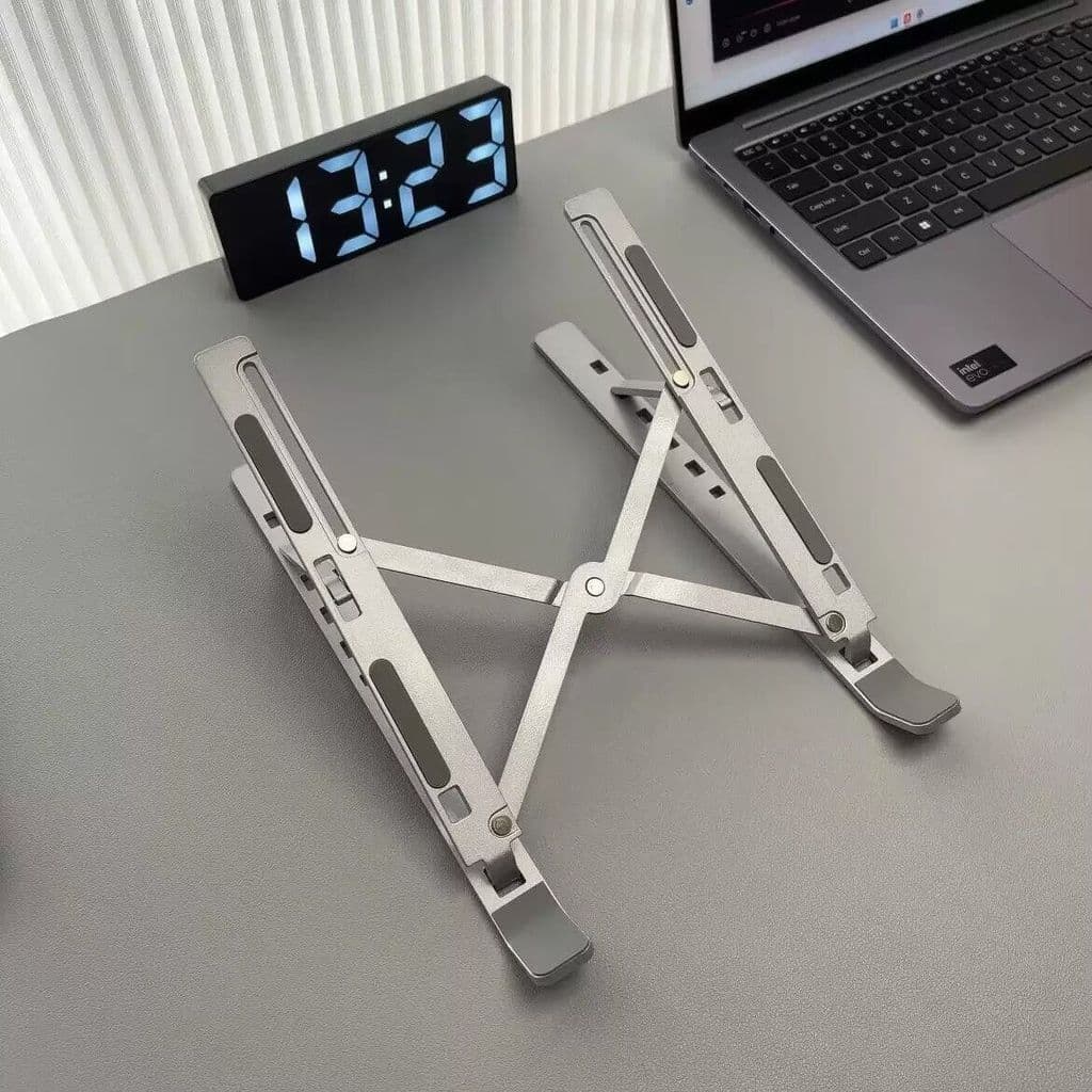XYLDN723 Metal portátil Desktop suporte dobrável elevador portátil aumentando suporte oco dissipação de calor suporte do