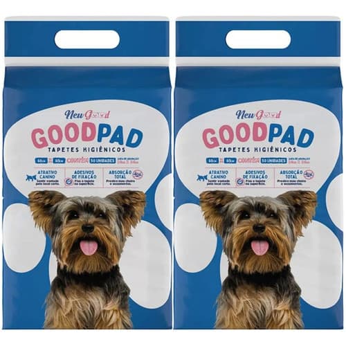 Petlike Good Pad Tapete Higiênico Kit 2 100 Unidades