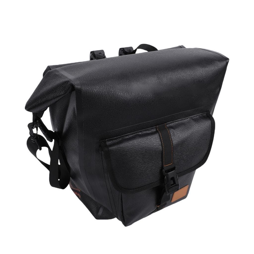 Bolsas de selim de bicicleta Mingzhe para rack traseiro Bolsa de fechamento superior em rolo de PVC durável de grande