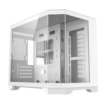 GABINETE GAMER LIKETEC ILUSION SNOW, VIDRO TEMPERADO, MID TOWER, BRANCO