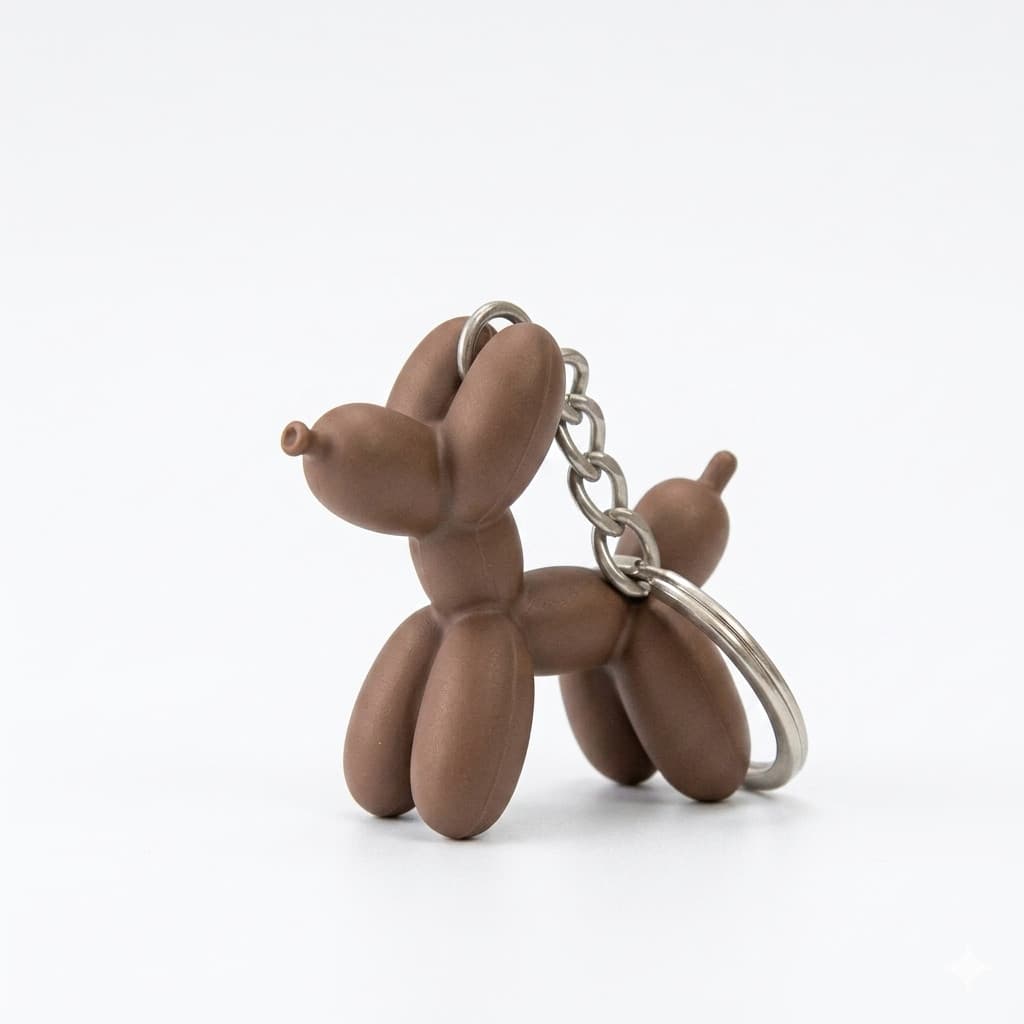 Kit 03 und Chaveiro Cachorro De Balão Fofo E Único - Presente Geek