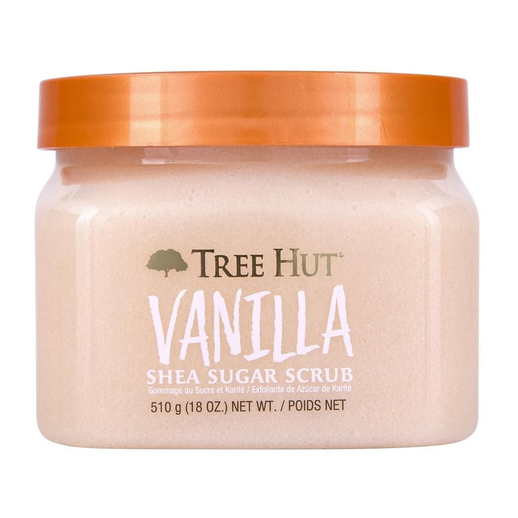 Esfoliante Corporal De Baunilha Tree Hut , E Hidratante Com Açúcar Manteiga De Karité Óleos Essenciais , Pele Lisa Para