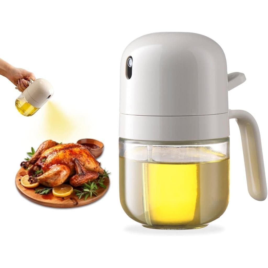 Pulverizador de Óleo para Cozinhar, Frasco Pulverizador de Azeite de 10oz, Utensílios de Cozinha para Air Fryer, Pulveri