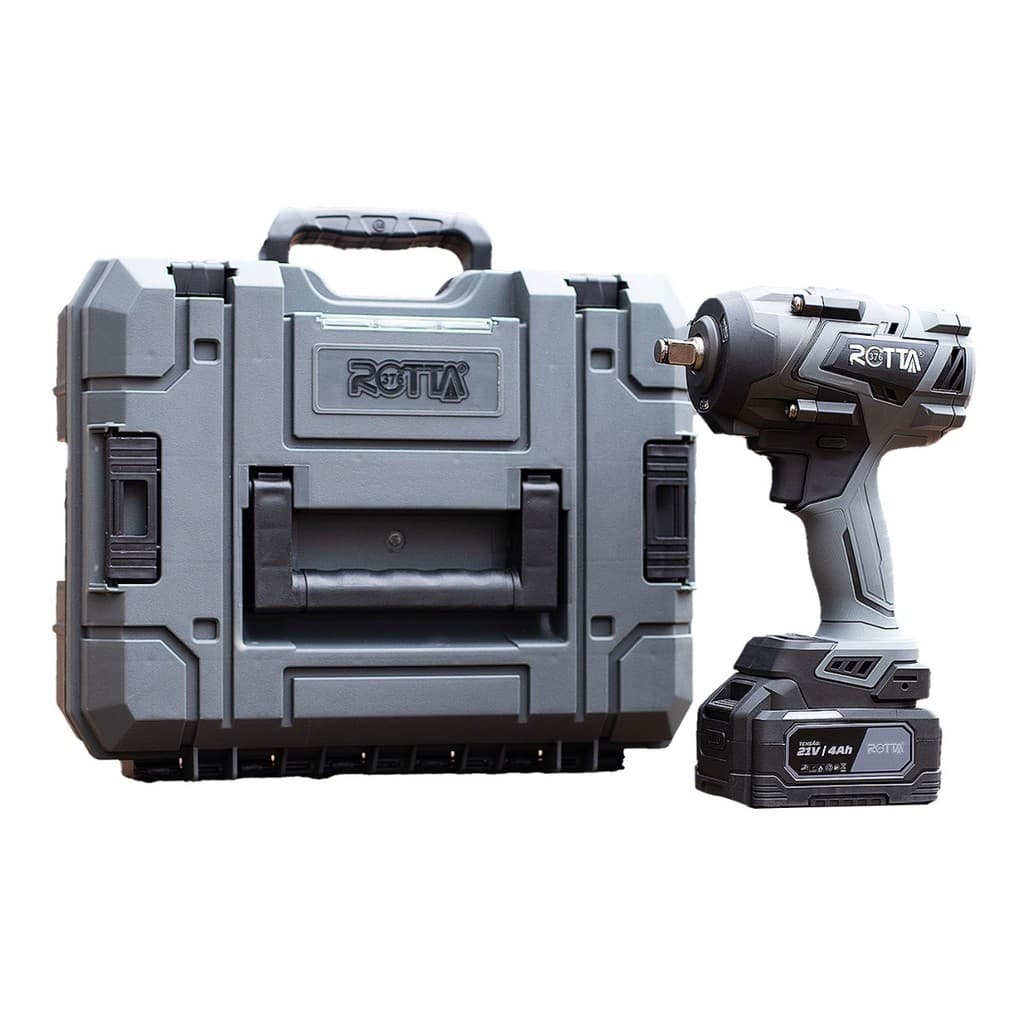 Chave De Impacto Parafusadeira 1/2 Brushless 1000nm Sem Fio Cinza 127/220v