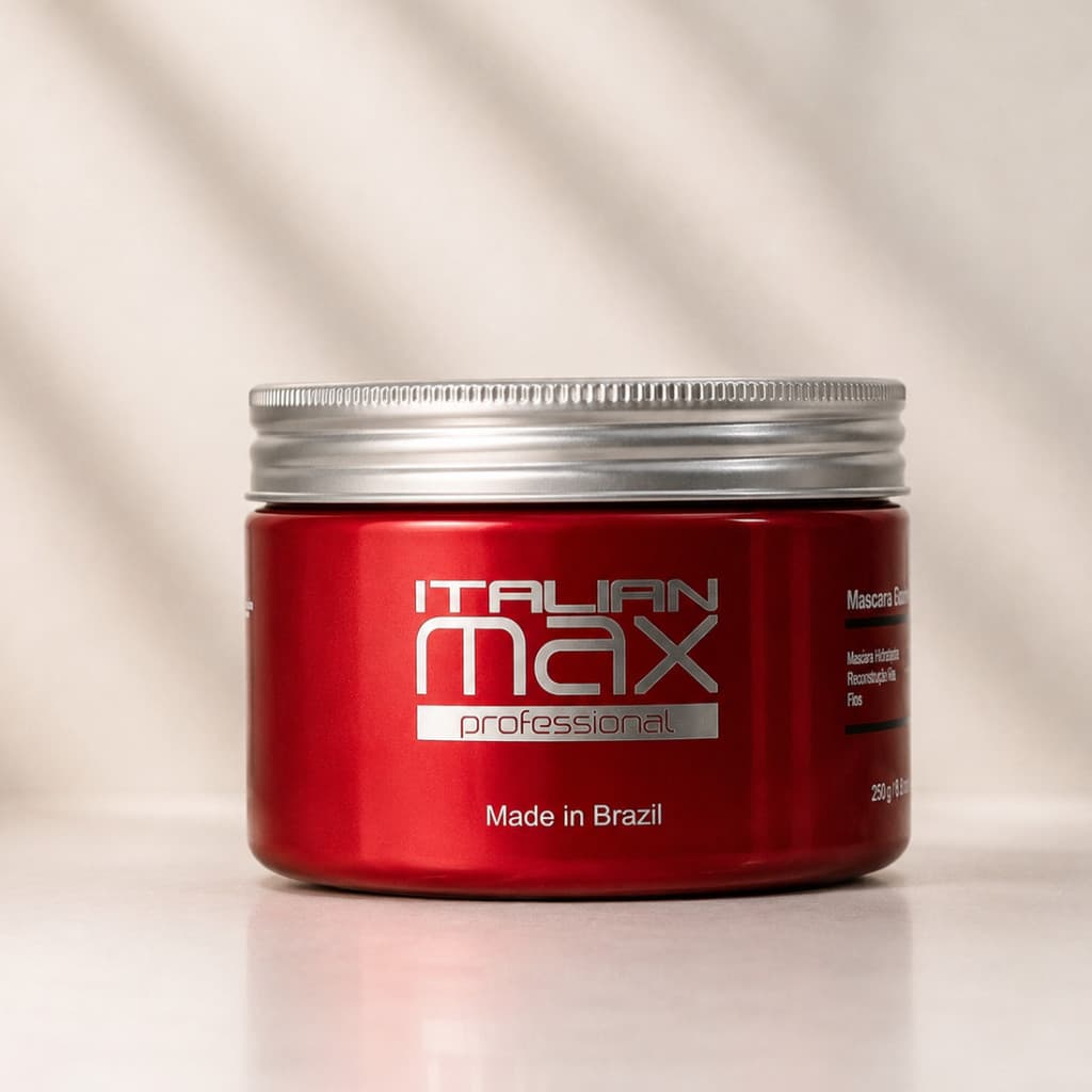 Máscara de tratamento capilar pós química Italian Max 285gr