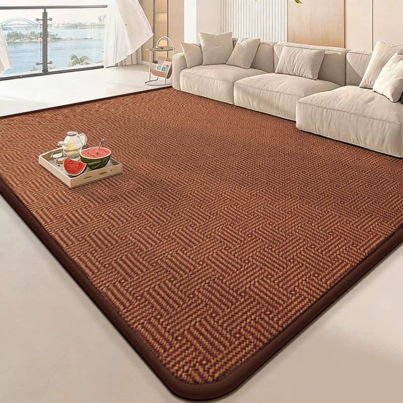 Tapete de Rattan AUX2, Tapete de Chão de Verão para Sala de Estar, Tatami Japonês, Novo Modelo 2026 para Sala de Chá e Q
