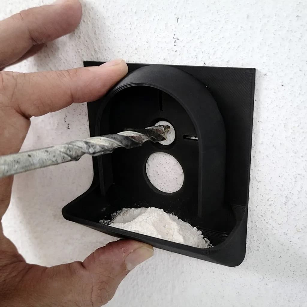 Guia de Perfuração e Coletor de Poeira Profissional Coletor de Pó