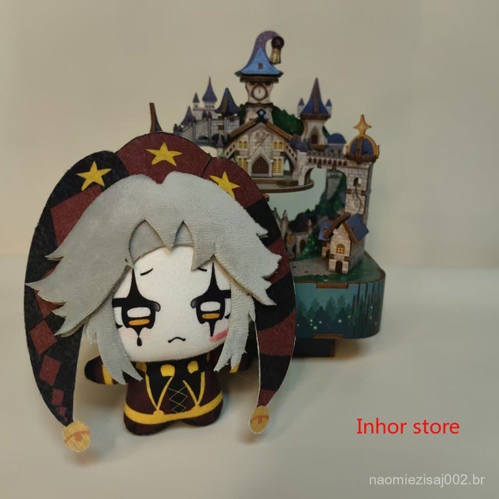 10cm The Freak Circus Plushie Pierrot Arlequim‌ Boneca De Algodão Brinquedos De Pelúcia Macios Para Fãs Meninos Meninas