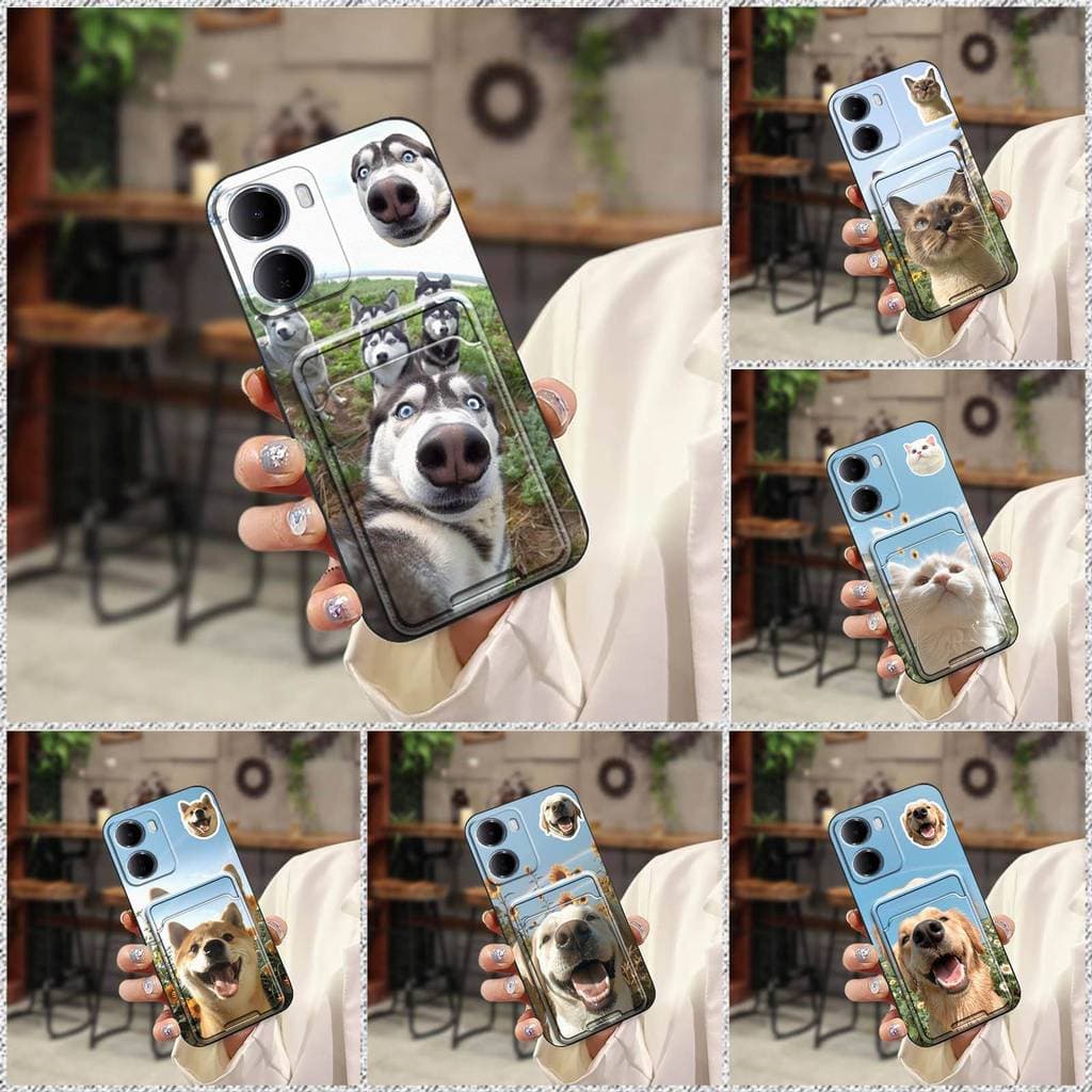 Capa De Telefone Resistente À Sujeira Prova De Choque Para Redmi15A 5G Global/R70/R70M Cartoon Silicone Cat Envoltório C