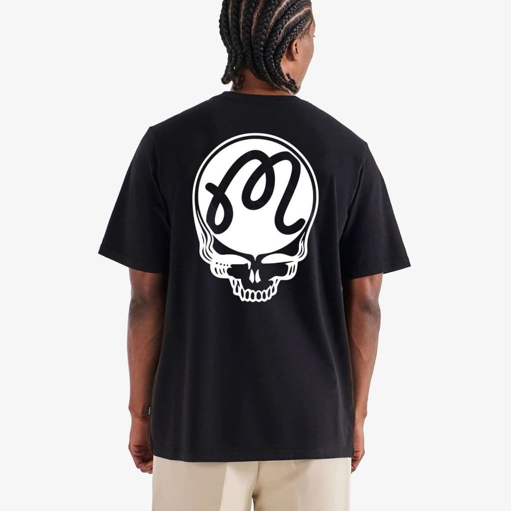 Moda casual Versão Coreana Estilo popular Esportes Ao Ar Livre Personalizado Crânio Impressão oversized Em Torno Do Pesc
