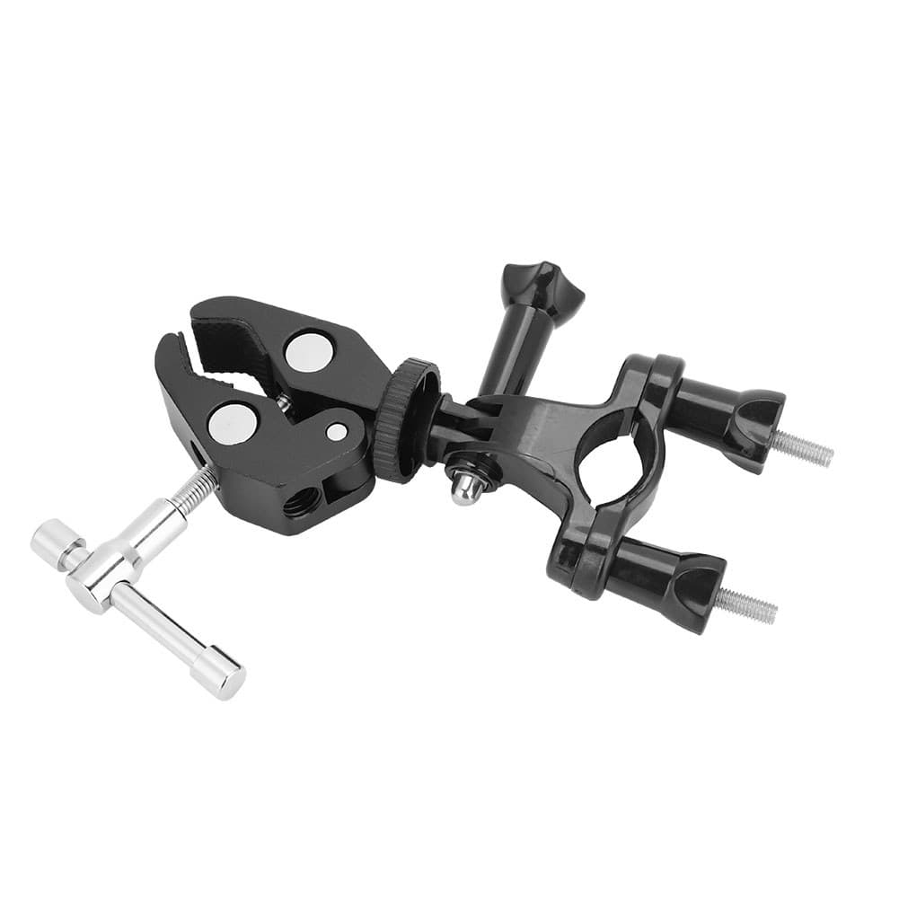 henry198-BR Suporte estabilizador para câmera de ação para guidão de bicicleta ao ar livre para bicicletas e motos