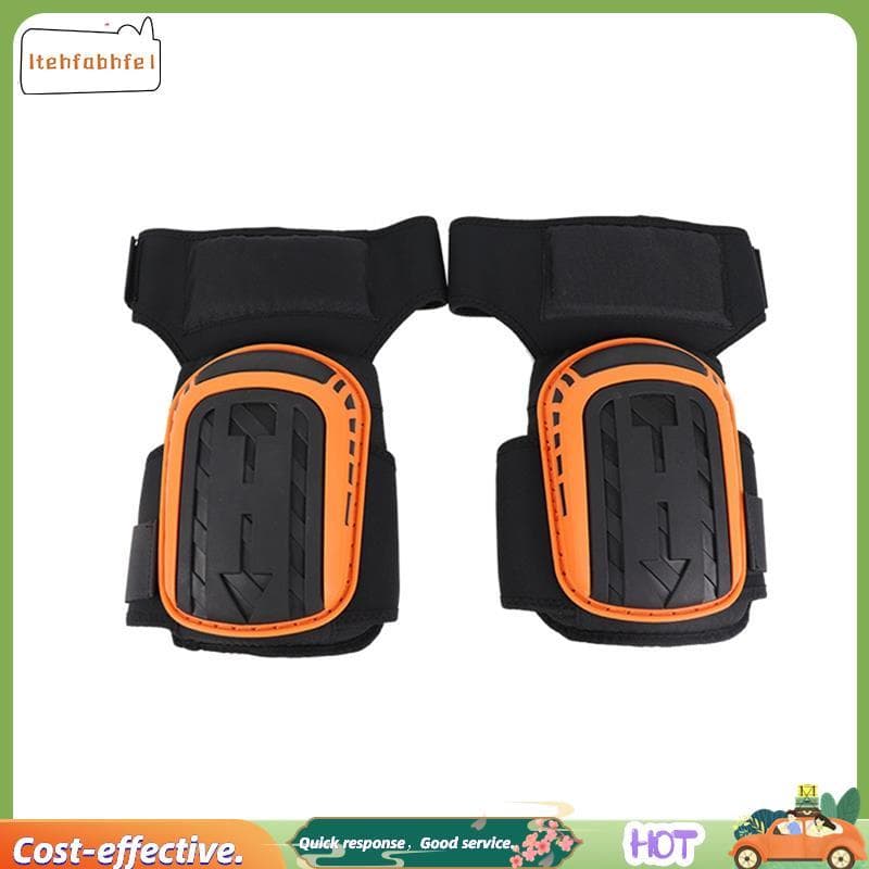 Joelheiras Para Trabalho-De Suporte Resistentes Com Almofada De Gel Tiras Antiderrapantes Construção , Pisos , Jardinage