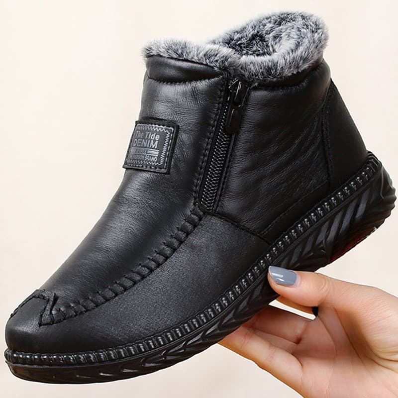 Botas femininas curtas de neve de inverno à prova d'água botas casuais de tornozelo 2024 botas femininas da moda