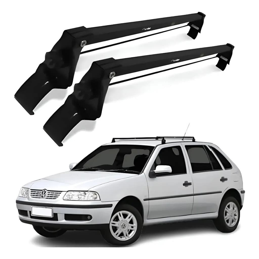 Rack Teto Gol G2 G3 G4 - 95 96 97 98 99 00 01 02 03 Até 2014 Preto