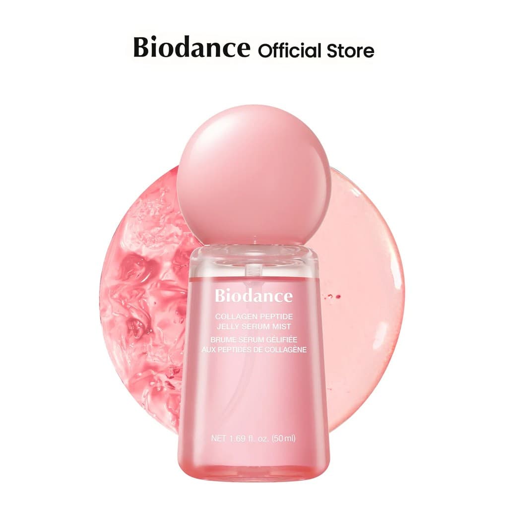 [BiodanceOfficial]Sérum em Gelatina com Peptídeos de Colágeno | Névoa Hidratante para o Rosto, Efeito Preenchedor, Spray