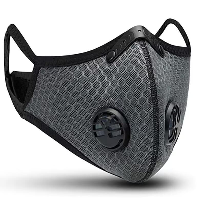 Máscara de poeira pesada à prova de poeira máscara de ciclismo masculino feminino Anti-gotas lavável máscara protetora r