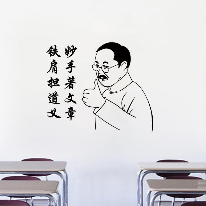 Li Dazhao Cartoon Q Versão Criativa Nova Juventude Engraçada Preparação de Texto Criativo Exame de Admissão à Faculdade