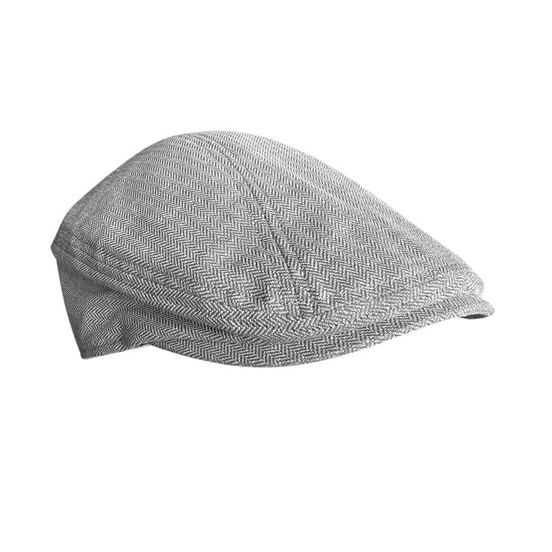 Boné de pico feminino primavera verão britânico All-Match boina fina Casual frente chapéu linho compras juventude mascul