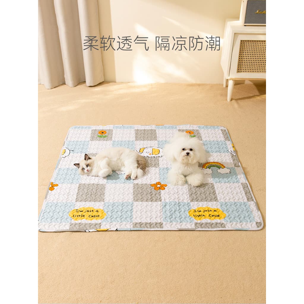 Tapete para cães, tapete para animais de estimação, para dormir, gato, verão, canil, gaiola, placa de apoio, pelúcia, qu