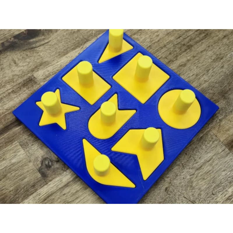 Brinquedo Educativo de Encaixe de Formas