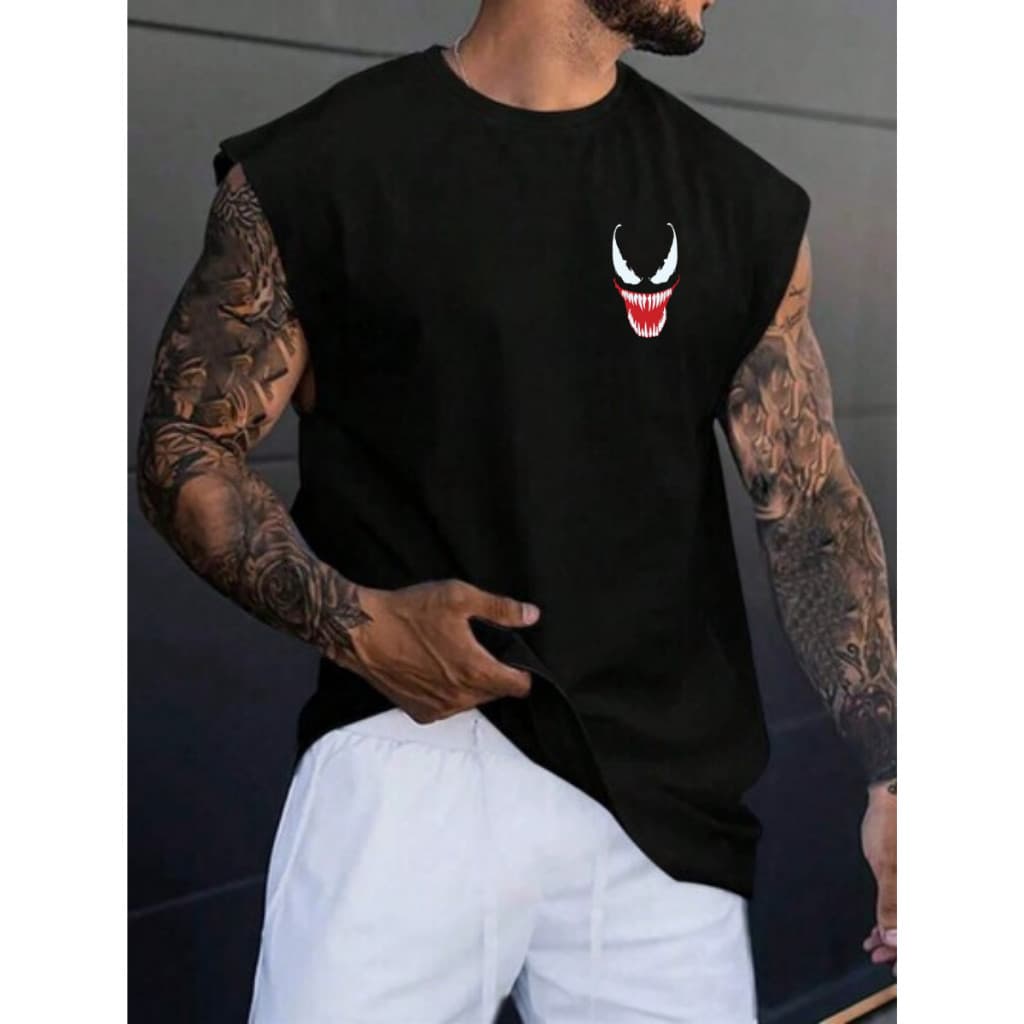 Camisa Regata Venom Camiseta Oversized Masculina Premium