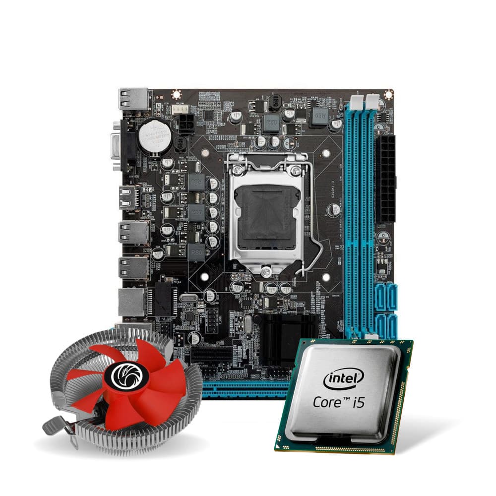 Kit Pl Mãe H81 + Processador I5 4570 + Cooler
