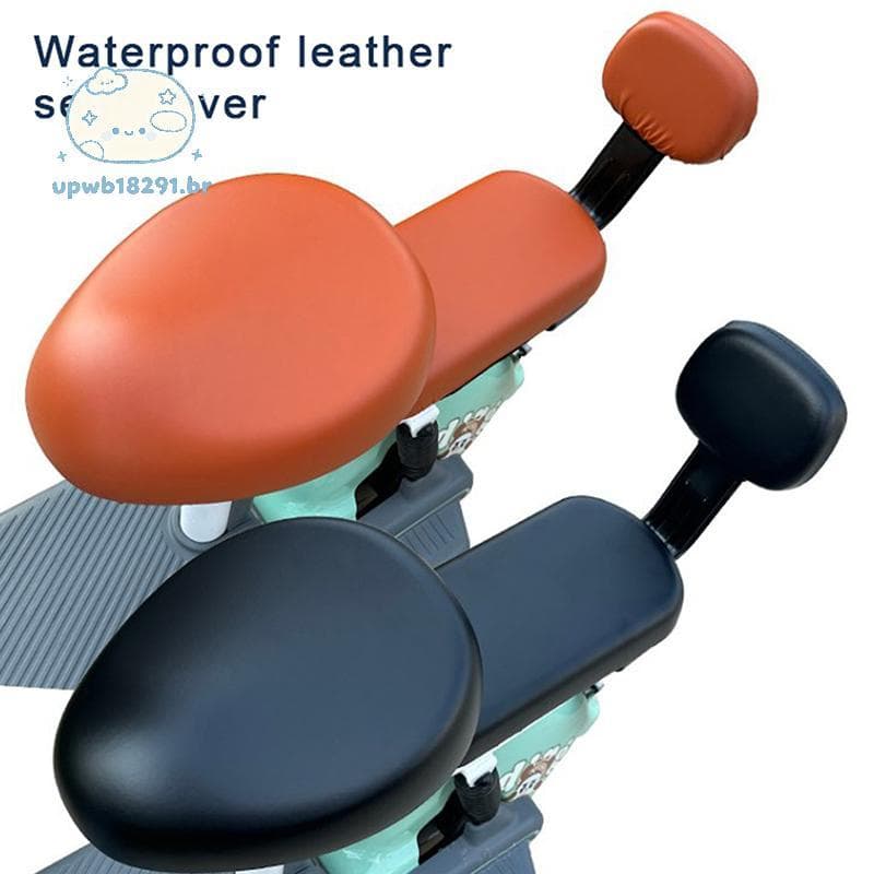 upwb PU Capa De Assento De Bicicleta Elétrica Bateria Carro Universal Proteção Solar Respirável Macio E Confortável BR