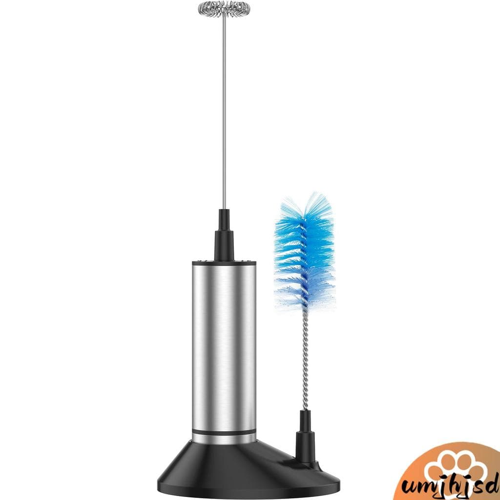 Batedor De Leite Automático Recarregável , Varinha De Espuma Ajustável De 2 Velocidades Para Latte , Cappuccino , Ovo De