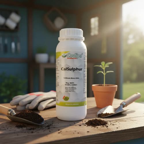 Fertilizante Gesso Adubo Agricola Melhor Produção  Acidez 1l