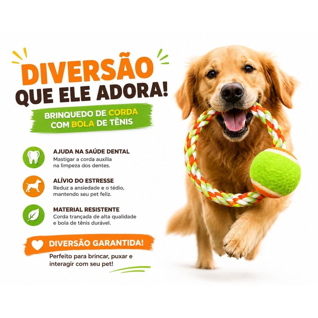 MORDEDOR CORDA PET MIMO PETS