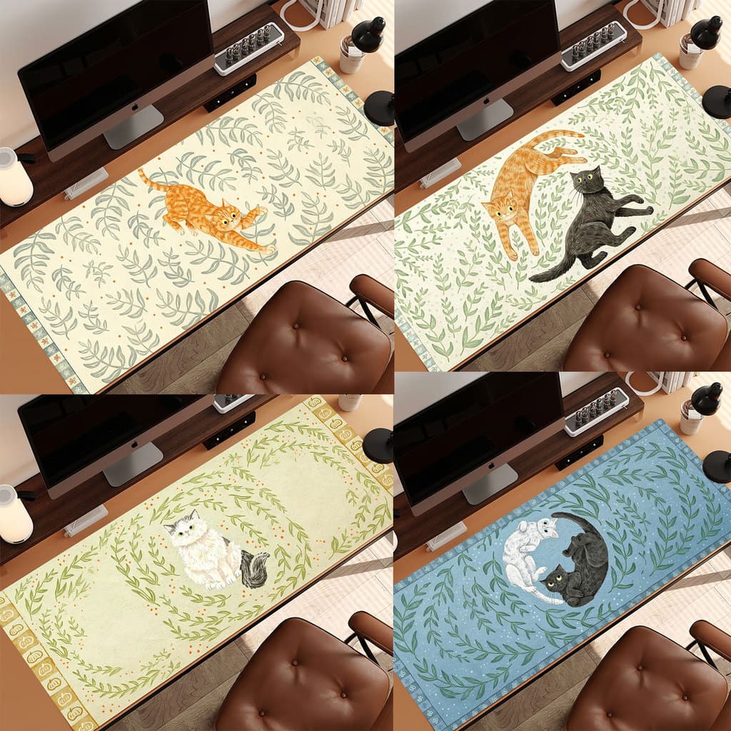 Padrão 80 * 30cm Mouse Pad Grande MousePad Antiderrapante Longo 3mm Tapete De Mesa