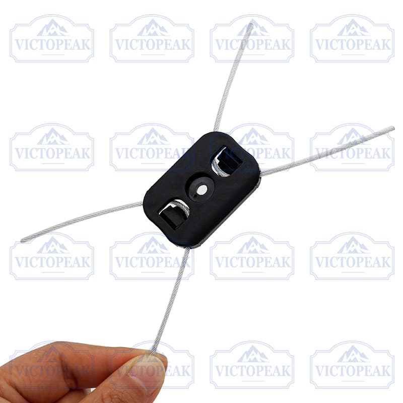Cabeça De Aparador De Fio De Aço Substituição De Corte De Grama De Linha De Metal Durável