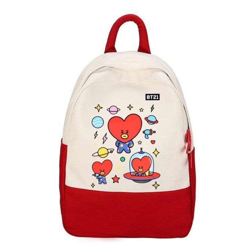 BTS2 BTS2 Mercadoria Suporte Bonito Masculino Feminino Estudante Mochila Mochila Versão Coreana Mochila