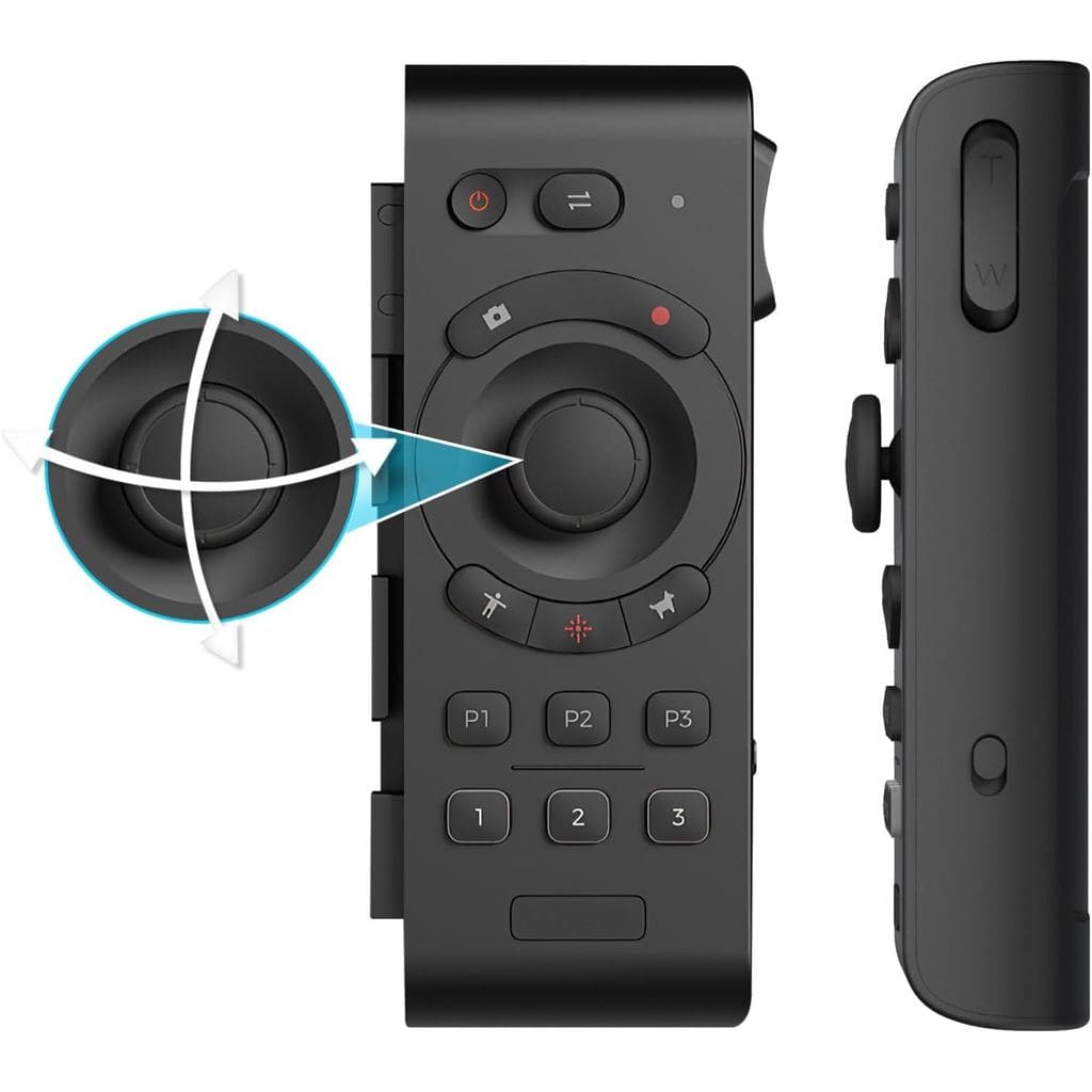 Controle Remoto Inteligente OBSBOT Tail Air, Controle PTZ via Botão do Gimbal ou Movimentos do Pulso, Conexão Bluetooth