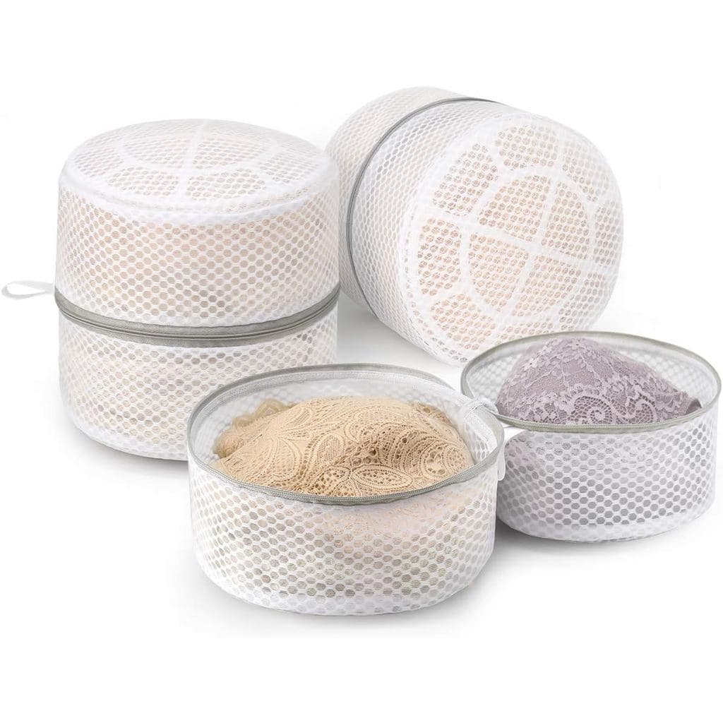 Conjunto de 3 sacos de limpeza para sutiãs Muchfun, saco de lavanderia em malha de favo de mel para lavanderia. |   Ling