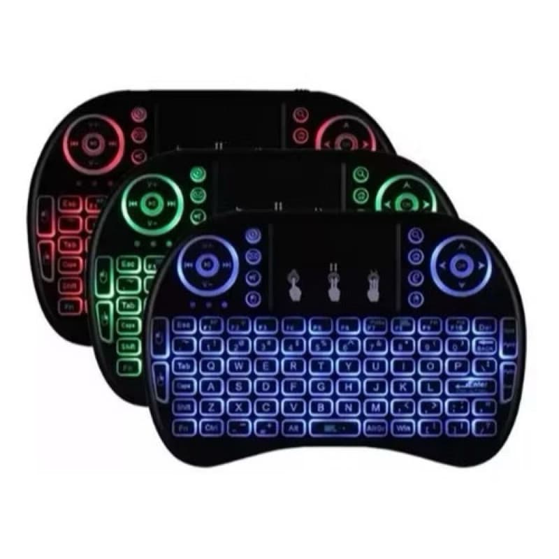 Mini teclado ideal para videogame, computador, notebook, tablet e smart tv.