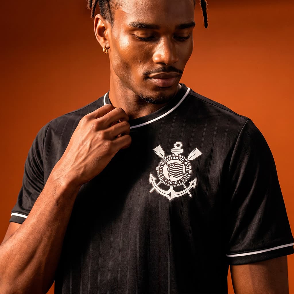 Camisa Corinthians Alma da Fiel Dry Masculina