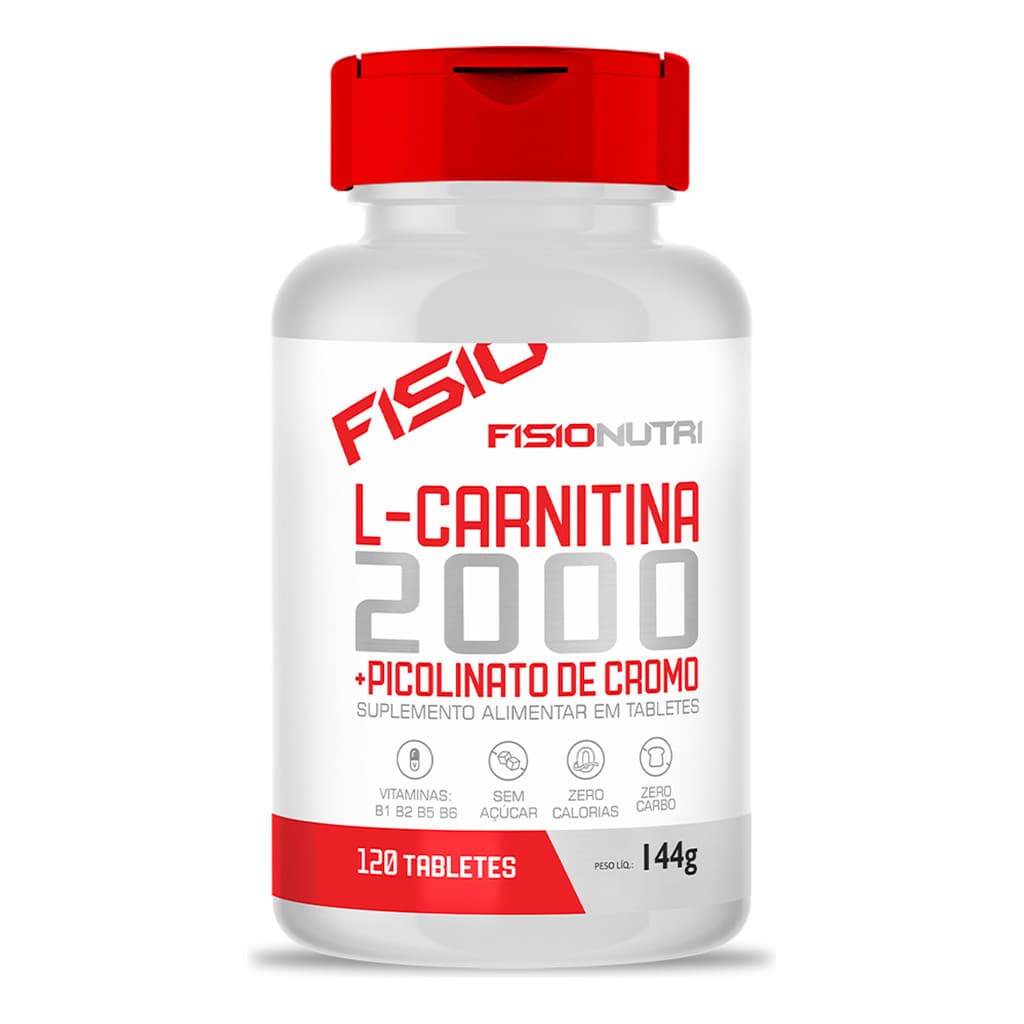 L-carnitina 2000 Com Picolinato De Cromo Thermo Fisionutri
