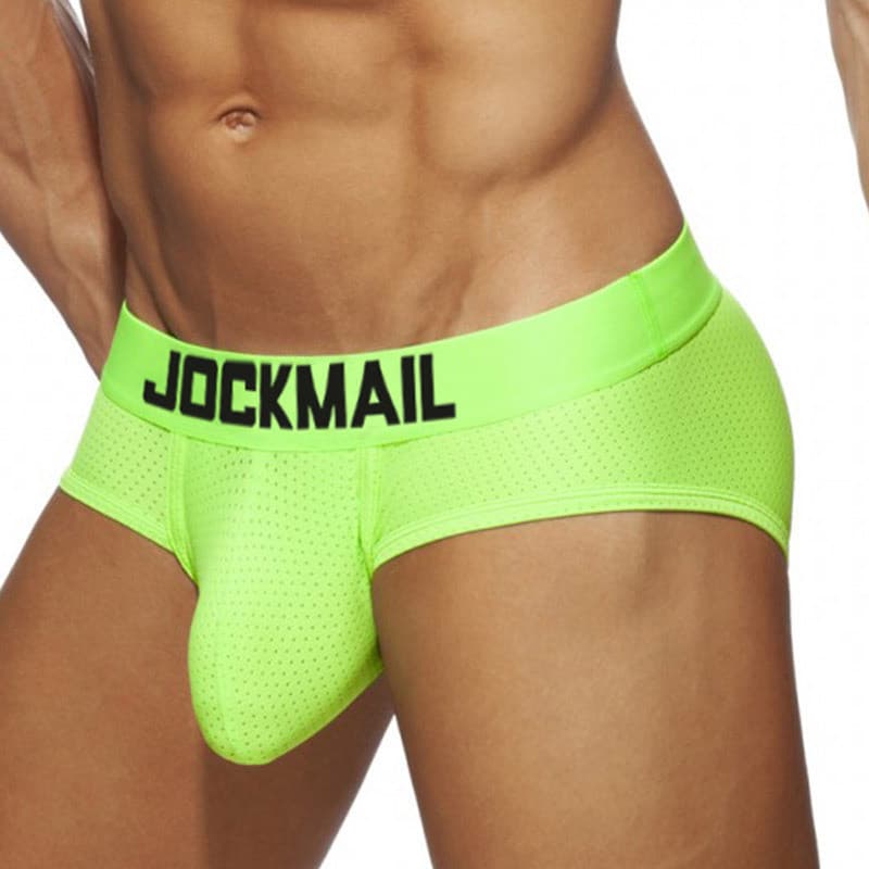Novas cuecas masculinas malha respirável esportes Fitness roupa interior corpo moldar roupa interior