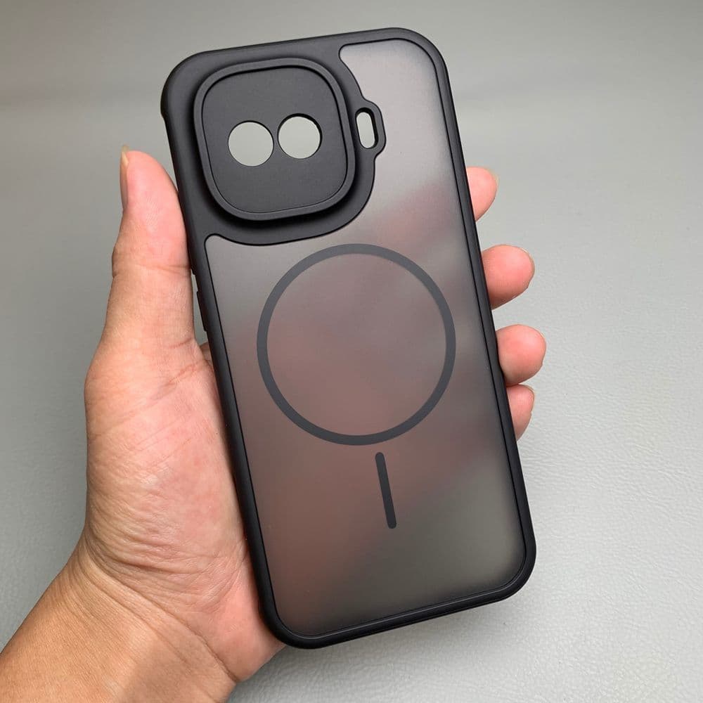 Capa para Telefone iQOO Z11 Turbo/15R Simples e Nova, Dois em Um, Magnética, Dissipação de Calor Lateral, Borda Macia, P