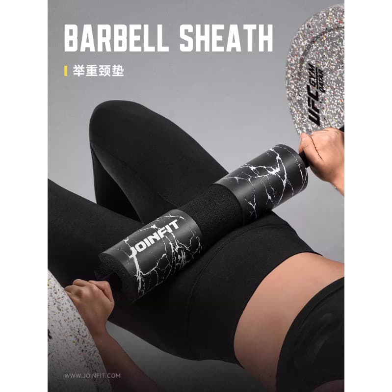 JOINFIT Barbell Almofadas de Ombro Agachamento Hip Push Barbell Neck Pad Hip Bridge Barbell Set Bainha de Levantamento d