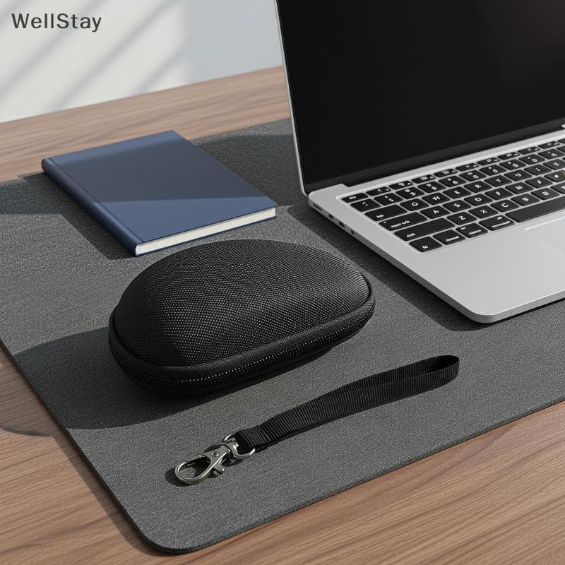[WellStay] Bolsa Protetora Para Mouse De Viagem Rígida EVA , Resistente À Água , Prova De Poeira , Estojo De Armazenamen