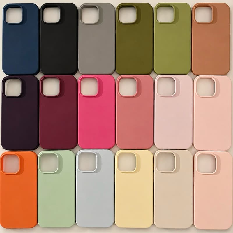 Capinha Case Silicone Aveludada Para iPhone 12/12Pro/12 Pro Max Premium