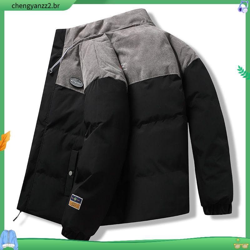 Jaqueta acolchoada de inverno grossa acolchoada jaqueta masculina novo estilo na moda jaqueta Casual juventude jaqueta n