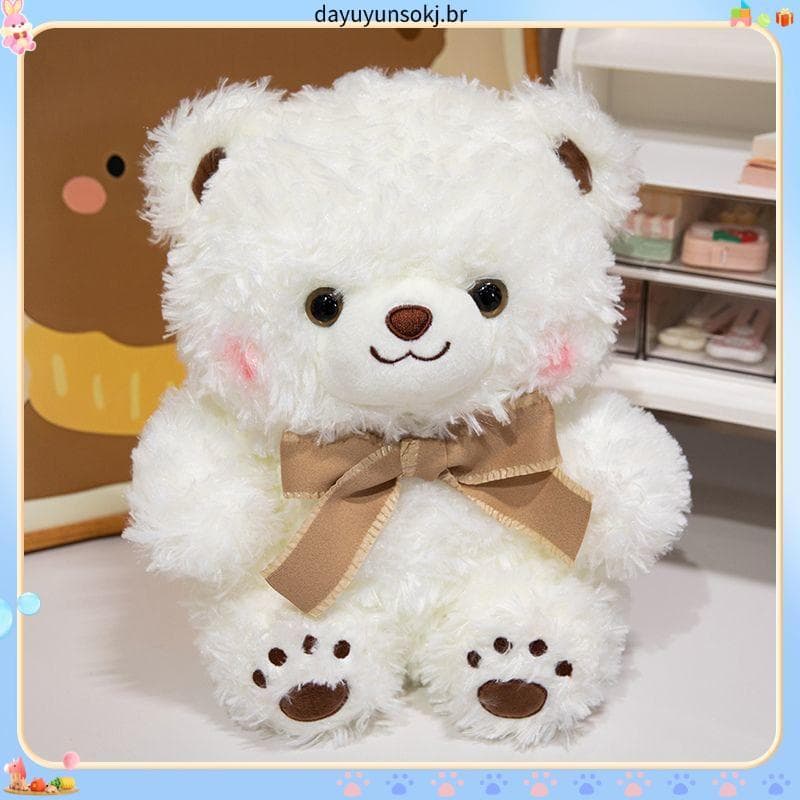 Urso brinquedo de pelúcia han han han urso boneca bonito urso de pelúcia boneca presente das crianças presente de forma