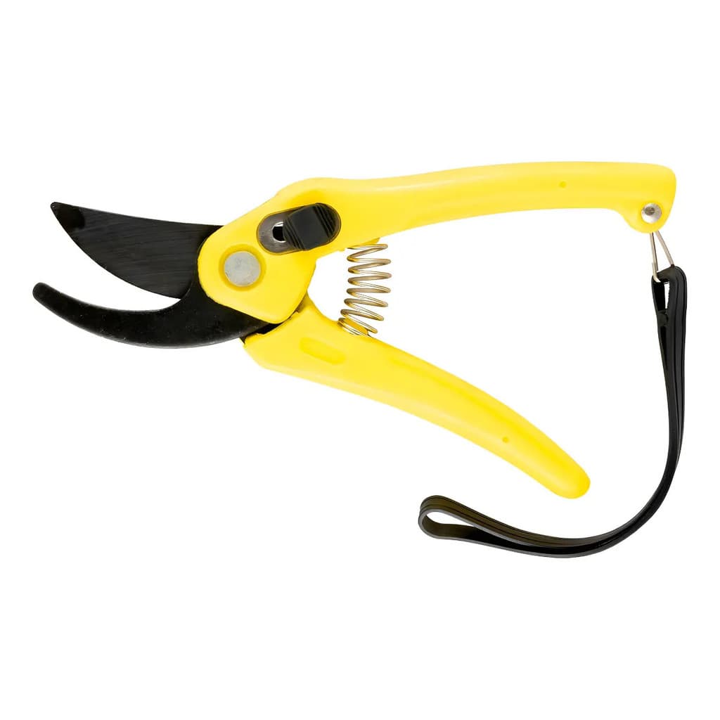 Tesoura De Poda Eda 7 Pol Dourada Ergonomica Para Jardim Dou