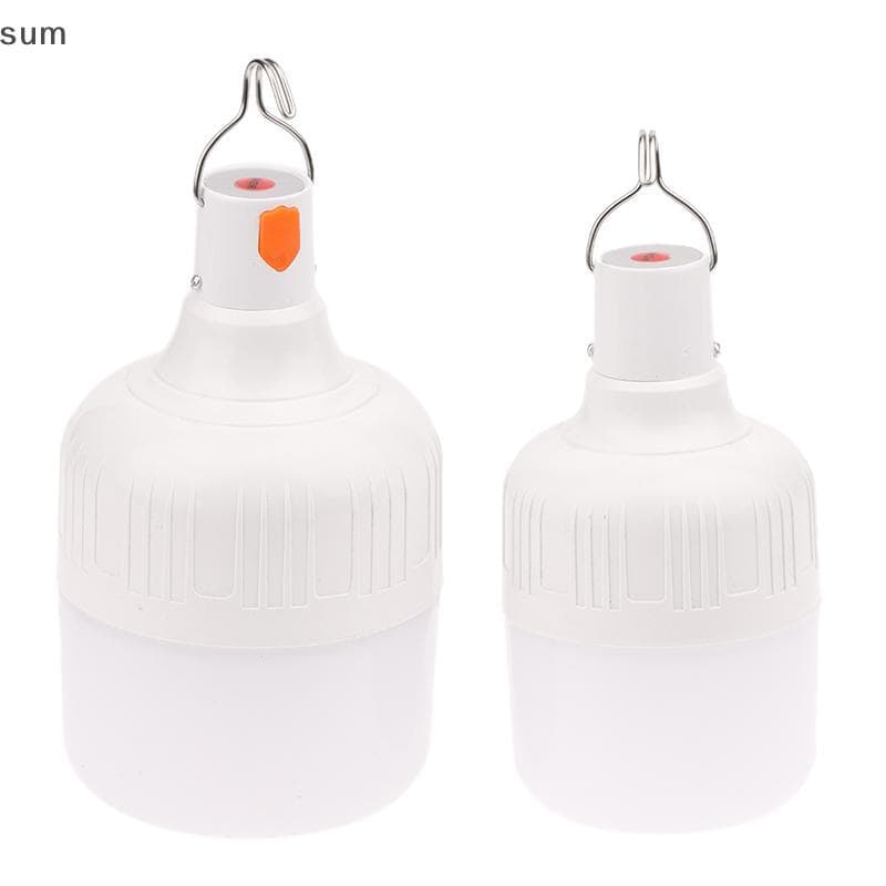 [sum] 20/40/80/100W USB Recarregável LED Lâmpada De Acampamento Luz De Trabalho Para Barraca Suspensa Emergência Portáti