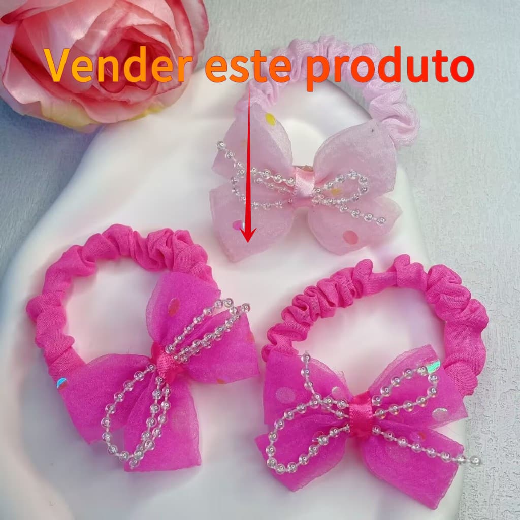 Acessórios para cabelo infantil faixa de cabelo laço