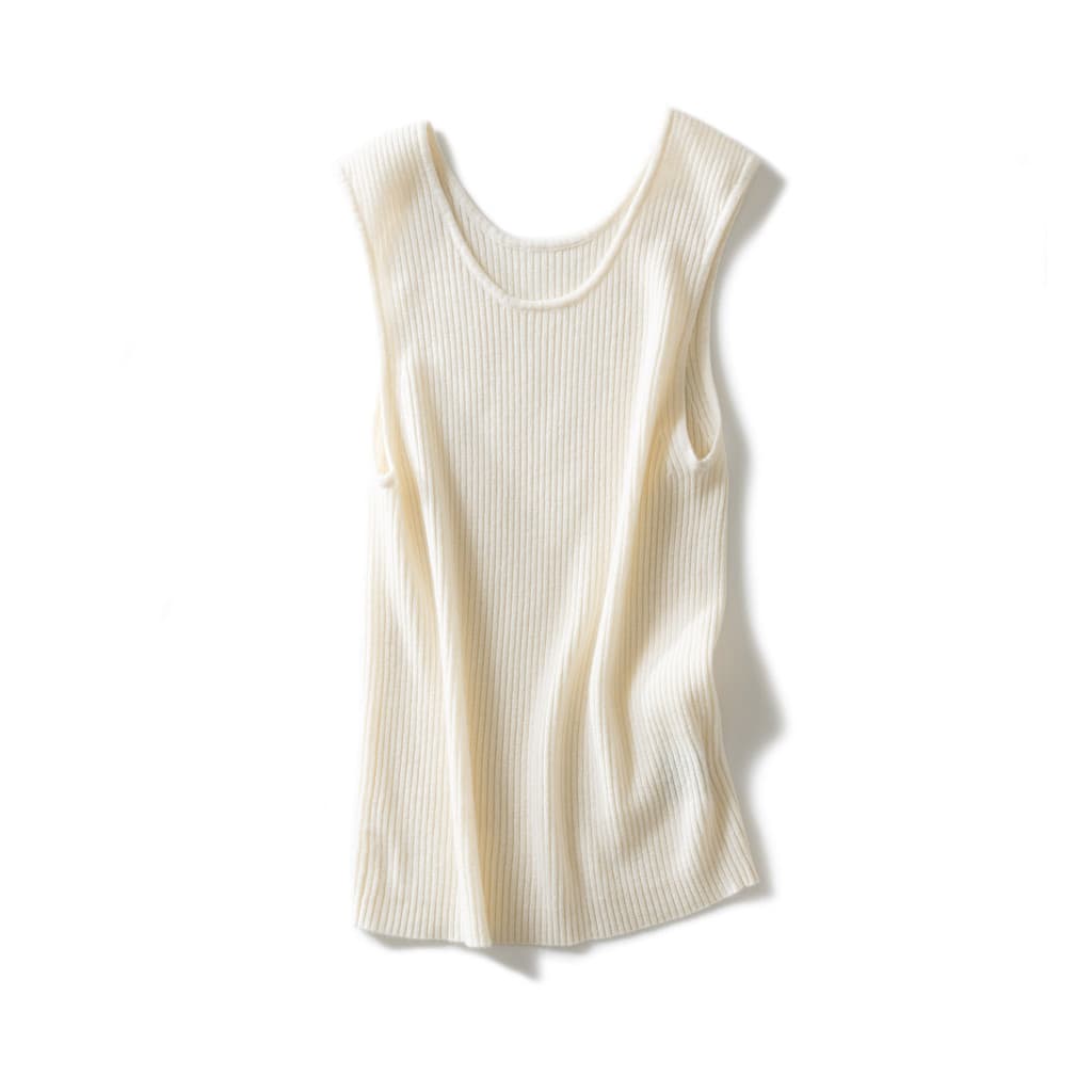 Fangcijia 100% puro cashmere sem mangas colete de fundo puro cashmere camisola camisola de malha bottoming Ke