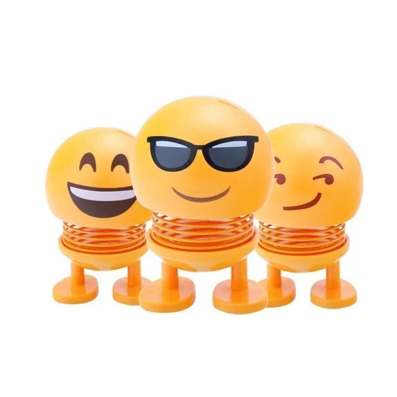 Enfeites De Carro Da Moda Primavera Emoticons Criativos Balançando Cabeças Bonito Dos Desenhos Animados Bonecas Produtos